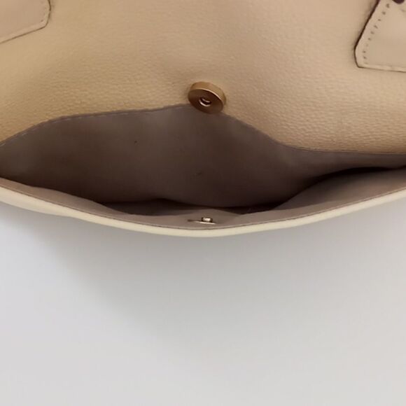Fashion shoulder bag cream and gold - Picture 6 of 9